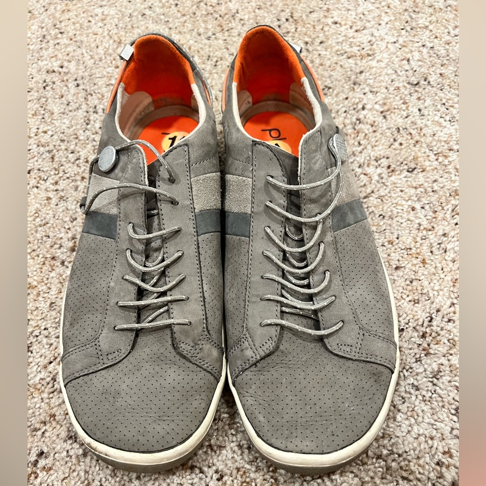 Plae mulberry mens leather casual sneaker